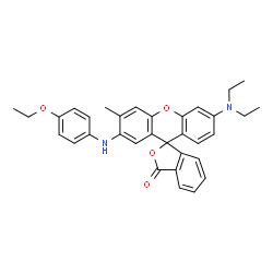 6'-Diethylamino-3'-methyl-2'-(p-phenetidino)spiro[isobenzofuran-1(3H),9'-[9H]xanthen]-3-one picture