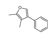 2,3-dimethyl-4-phenylfuran Structure