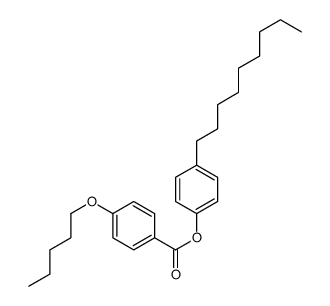 (4-nonylphenyl) 4-pentoxybenzoate Structure