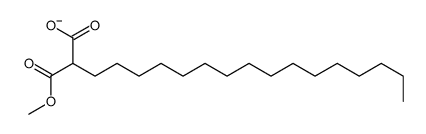 2-methoxycarbonyloctadecanoate Structure