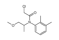 N-chloroacetyl-N-(2-methoxy-1-methylethyl)-2,3-dimethylaniline结构式