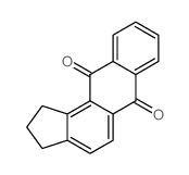 2,3-dihydro-1H-cyclopenta[a]anthracene-6,11-dione Structure