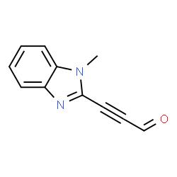 2-Propynal,3-(1-methyl-1H-benzimidazol-2-yl)-(9CI)结构式