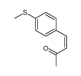 4-(4-methylsulfanylphenyl)but-3-en-2-one结构式