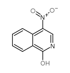 4-NITRO-ISOQUINOLIN-1-OL structure