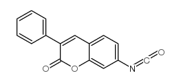 2H-1-Benzopyran-2-one,7-isocyanato-3-phenyl Structure