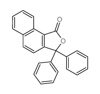 3,3-diphenylbenzo[g][2]benzofuran-1-one结构式