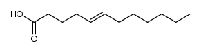 dodec-5E-enoic acid Structure