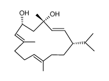 2,7,11-cembratriene-4,6-diol Structure