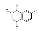 2-methoxy-7-methylnaphthalene-1,4-dione Structure