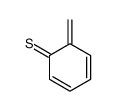 6-methylidenecyclohexa-2,4-diene-1-thione Structure