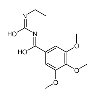 N-(ethylcarbamoyl)-3,4,5-trimethoxybenzamide结构式