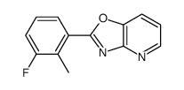 2-(3-fluoro-2-methylphenyl)-[1,3]oxazolo[4,5-b]pyridine Structure