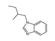 (9ci)-1-(2-甲基丁基)-1H-苯并咪唑结构式