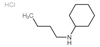 n-butylcyclohexanamine hydrochloride结构式