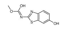 Carbamic acid, (6-hydroxy-2-benzothiazolyl)-, methyl ester (9CI) picture