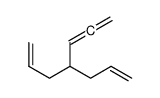 4-prop-2-enylhepta-1,2,6-triene结构式
