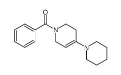 phenyl-(4-piperidin-1-yl-3,6-dihydro-2H-pyridin-1-yl)methanone Structure