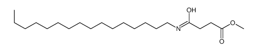 methyl 4-(hexadecylamino)-4-oxobutanoate结构式