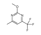 2-methoxy-4-methyl-6-(trifluoromethyl)pyrimidine Structure