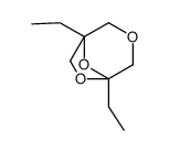 1,5-diethyl-3,6,8-trioxabicyclo[3.2.1]octane Structure