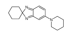 5-piperidin-1-ylspiro[benzimidazole-2,1'-cyclohexane] Structure