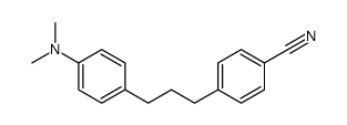 4-[3-[4-(dimethylamino)phenyl]propyl]benzonitrile结构式
