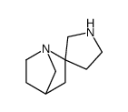 (9CI)-螺[1-氮杂双环[2.2.1]庚烷-2,3-吡咯烷]结构式