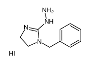 (1-benzyl-4,5-dihydroimidazol-2-yl)hydrazine,hydroiodide Structure