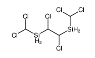 [1,2-dichloro-2-(dichloromethylsilyl)ethyl]-(dichloromethyl)silane Structure