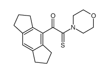 Thiomorpholide of S-hydraindacen-4-ylglyoxylic acid结构式