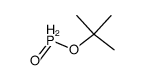tert-butyl phosphinate Structure