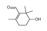 2,6,6-Trimethyl-5-hydroxy-1-cyclohexene-1-carbaldehyde picture