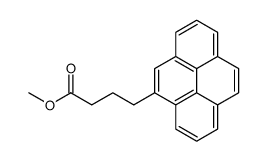 Methyl-4-pyrenylbutyrat结构式