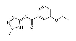 Benzamide, 3-ethoxy-N-(2-methyl-2H-tetrazol-5-yl)- (9CI)结构式