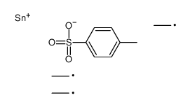 triethylstannyl 4-methylbenzenesulfonate结构式