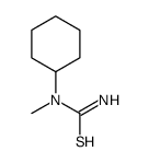 N-cyclohexyl-N-methylthiourea structure