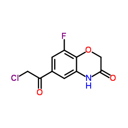 6-(2-chloroacetyl)-8-fluoro-4H-1,4-benzoxazin-3-one picture