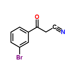 3-(3-Bromophenyl)-3-oxopropanenitrile structure