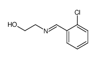 2-(2-chloro-benzylideneamino)-ethanol结构式