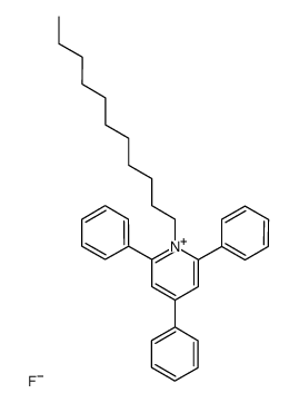 2,4,6-triphenyl-1-undecyl-pyridinium, fluoride结构式