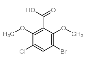 3-bromo-5-chloro-2,6-dimethoxybenzoate Structure