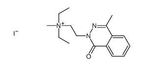 diethyl-methyl-[2-(4-methyl-1-oxophthalazin-2-yl)ethyl]azanium,iodide Structure