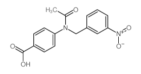 4-[acetyl-[(3-nitrophenyl)methyl]amino]benzoic acid picture