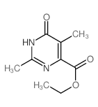 4-Pyrimidinecarboxylicacid, 1,6-dihydro-2,5-dimethyl-6-oxo-, ethyl ester结构式