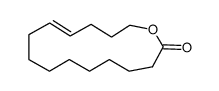 oxacyclopentadec-11-en-2-one Structure