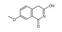 7-甲氧基-1,3(2H,4H)-异喹啉二酮结构式