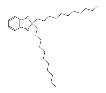 2,2-diundecyl-1,3-benzodioxole Structure