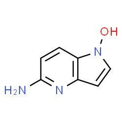1H-Pyrrolo[3,2-b]pyridin-5-amine, 1-hydroxy- (9CI)结构式
