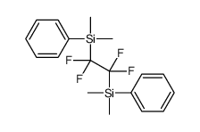 [2-[dimethyl(phenyl)silyl]-1,1,2,2-tetrafluoroethyl]-dimethyl-phenylsilane结构式